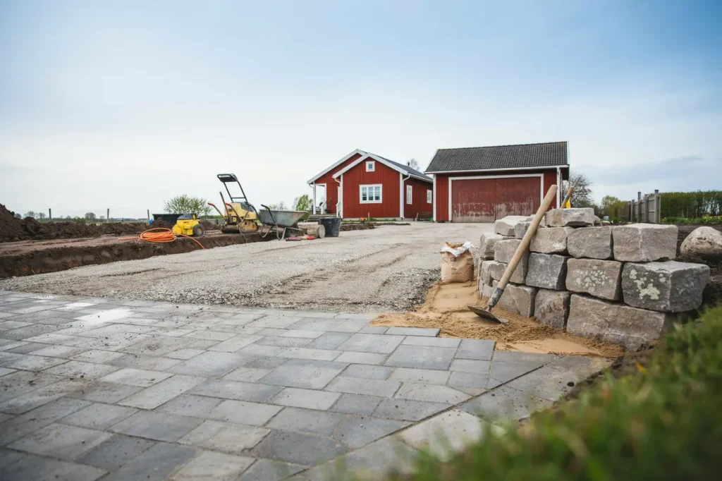 l gga om garageuppfarten materialval markarbete och kostnader som villa gare b r ha koll p