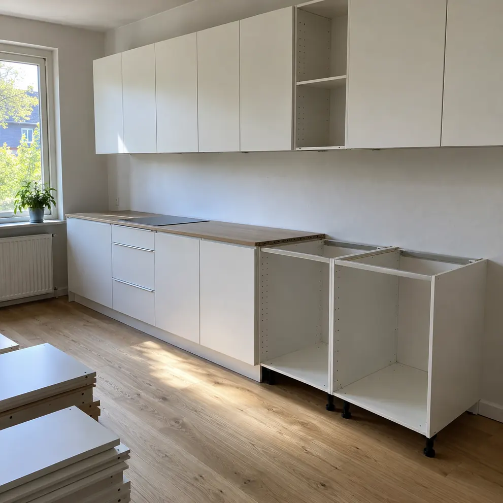 montera ikea kok